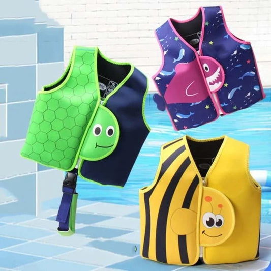 Kids Buoyancy Swim Vest – Adjustable Anti-Rollover Float Jacket Kids Buoyancy Swim Vest Peaceful Pleasures Health and Wellness