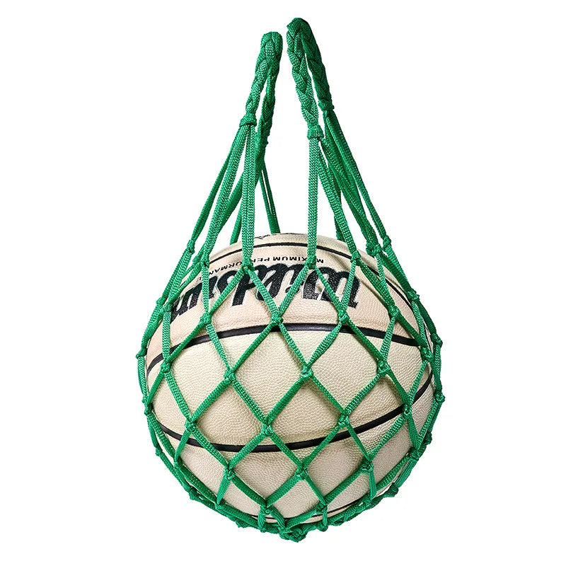 Nylon Mesh Ball Net Bag – Basketball, Football & Sports
