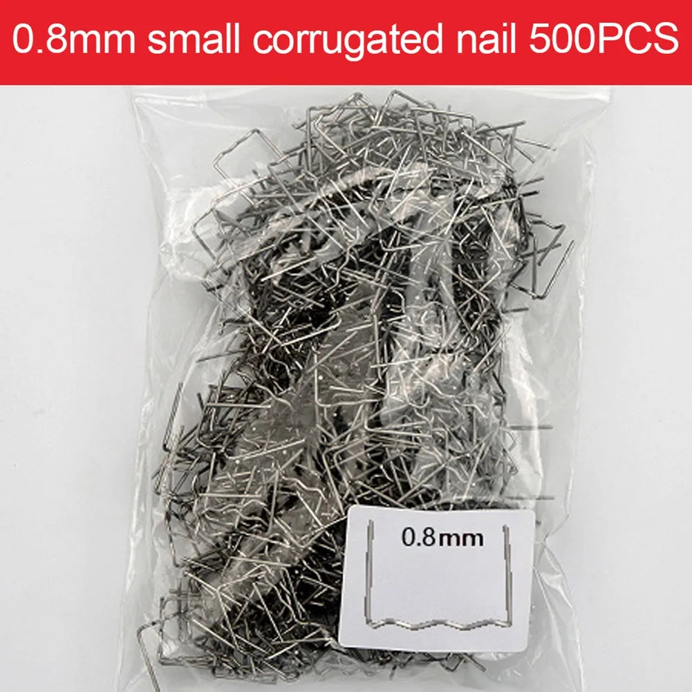 Automotive Plastic Repair Welding Nail Standard Pre Cut Wave Staples