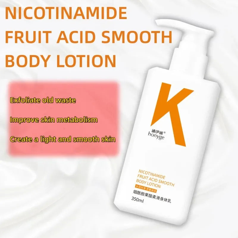 Niacinamide & Fruit Acid Smoothing Body Lotion 350ml