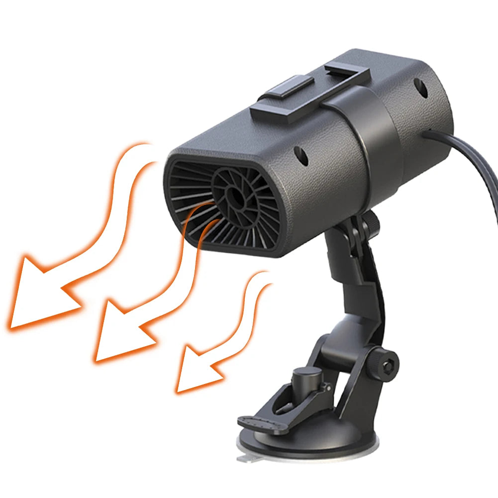12V 150W Car Heater & Windshield Defroster – Universal Fit