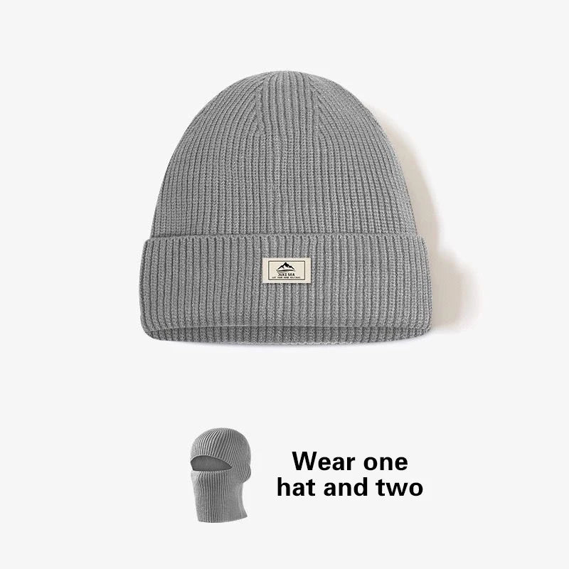 2-in-1 Balaclava Ski Mask Beanie | Windproof Winter Face Hat