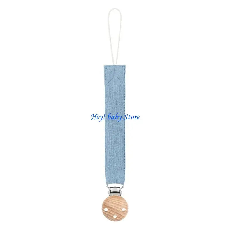Baby Pacifier Clip Cotton Rope Teether Soother – 25 Colors