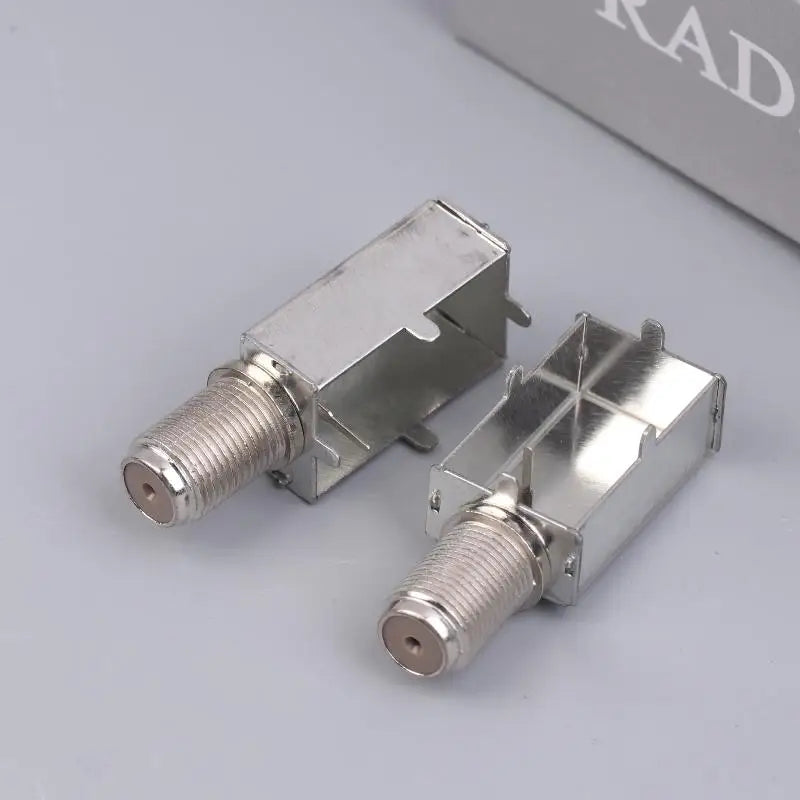 5/10Pcs IF 2414F With Integrated Imperial Threaded Connector M Shielding Box Coaxial Cable Connector High-Speed Data Transfer Peaceful Pleasures Health and Wellness