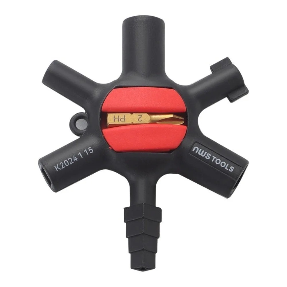 9-in-1 Universal Electrical Key Wrench | High Torque Cabinet Tool