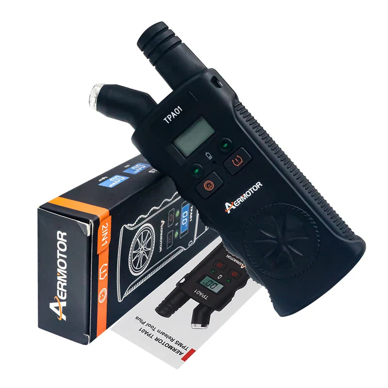 2-in-1 TPMS Reset Tool & Digital Tire Pressure Gauge | TPA01