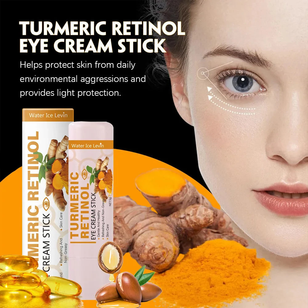 Turmeric Eye Cream Stick – Brightening & Anti-Aging Eye Care