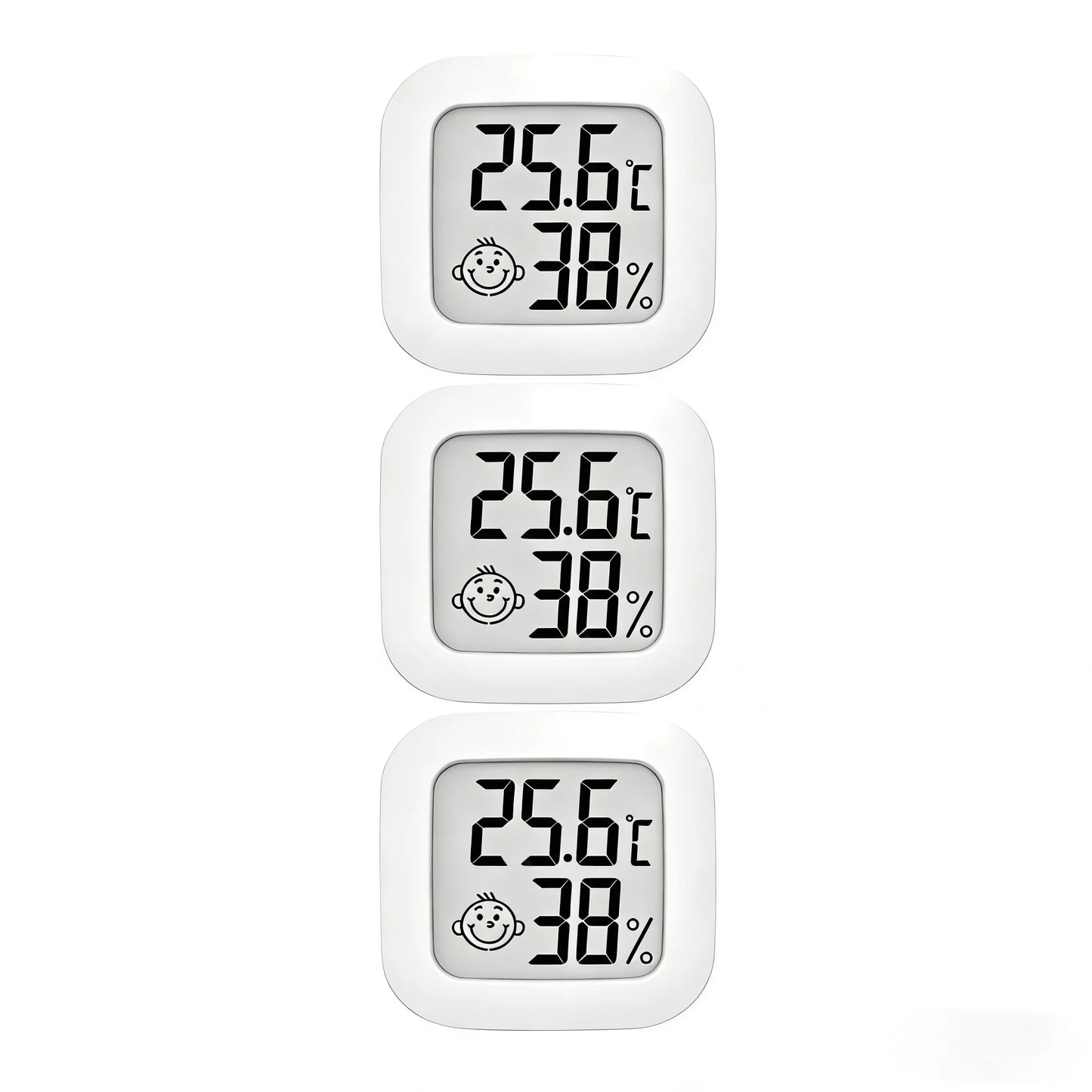LCD Digital Thermometer Hygrometer | Indoor Temp & Humidity Gauge