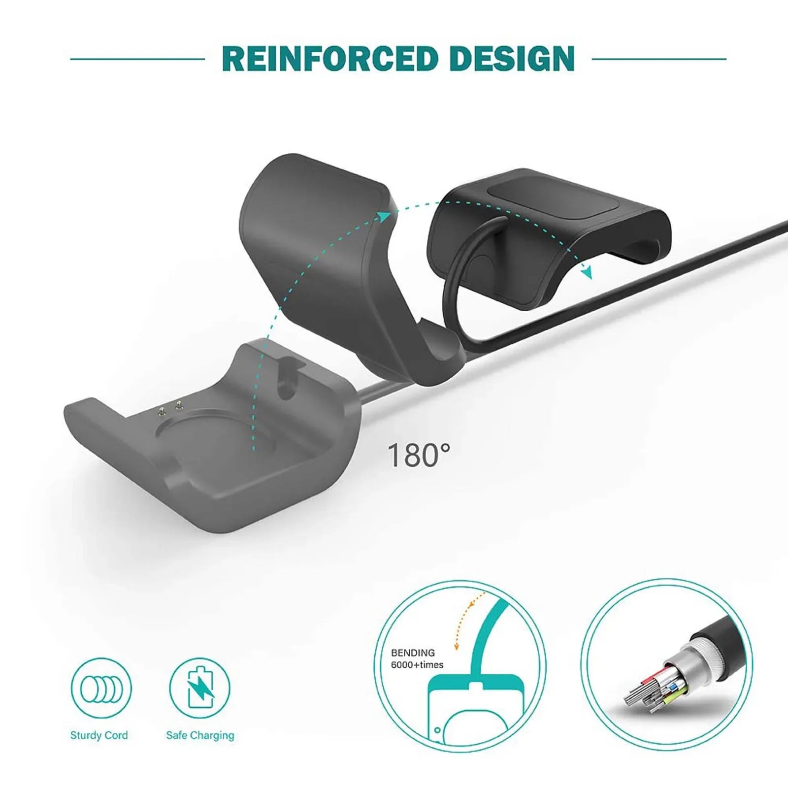 USB Charger Cable for Amazfit Bip S A1805 A1916 Smartwatch Charging Cable Peaceful Pleasures Health and Wellness