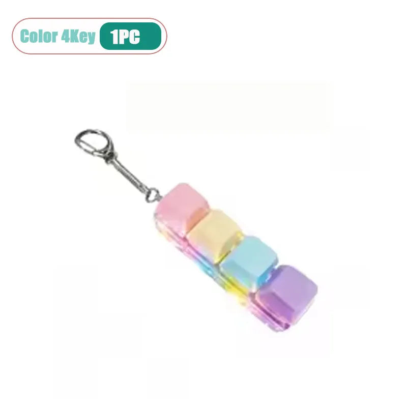 Cat Paw LED Clicker Keychain – Fidget Toy for Stress & Anxiety