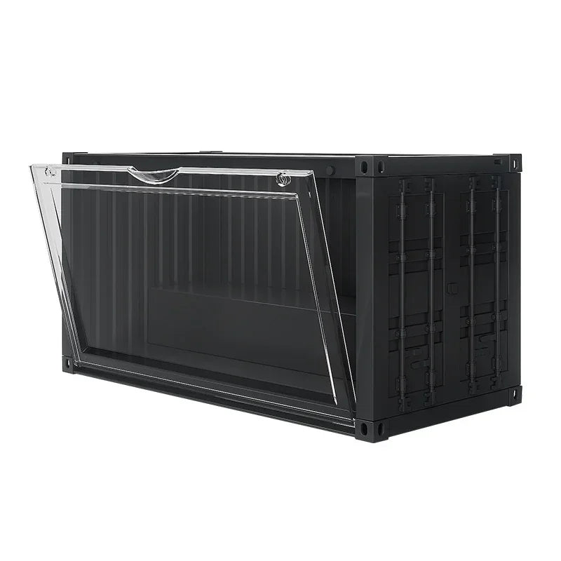 Sound-Activated LED Doll Display Box 35x17x19cm | Storage Case