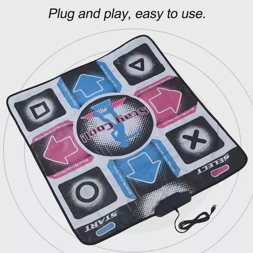 USB Wired Dance Mat – Non-Slip PC Step Pad | Indoor Gaming