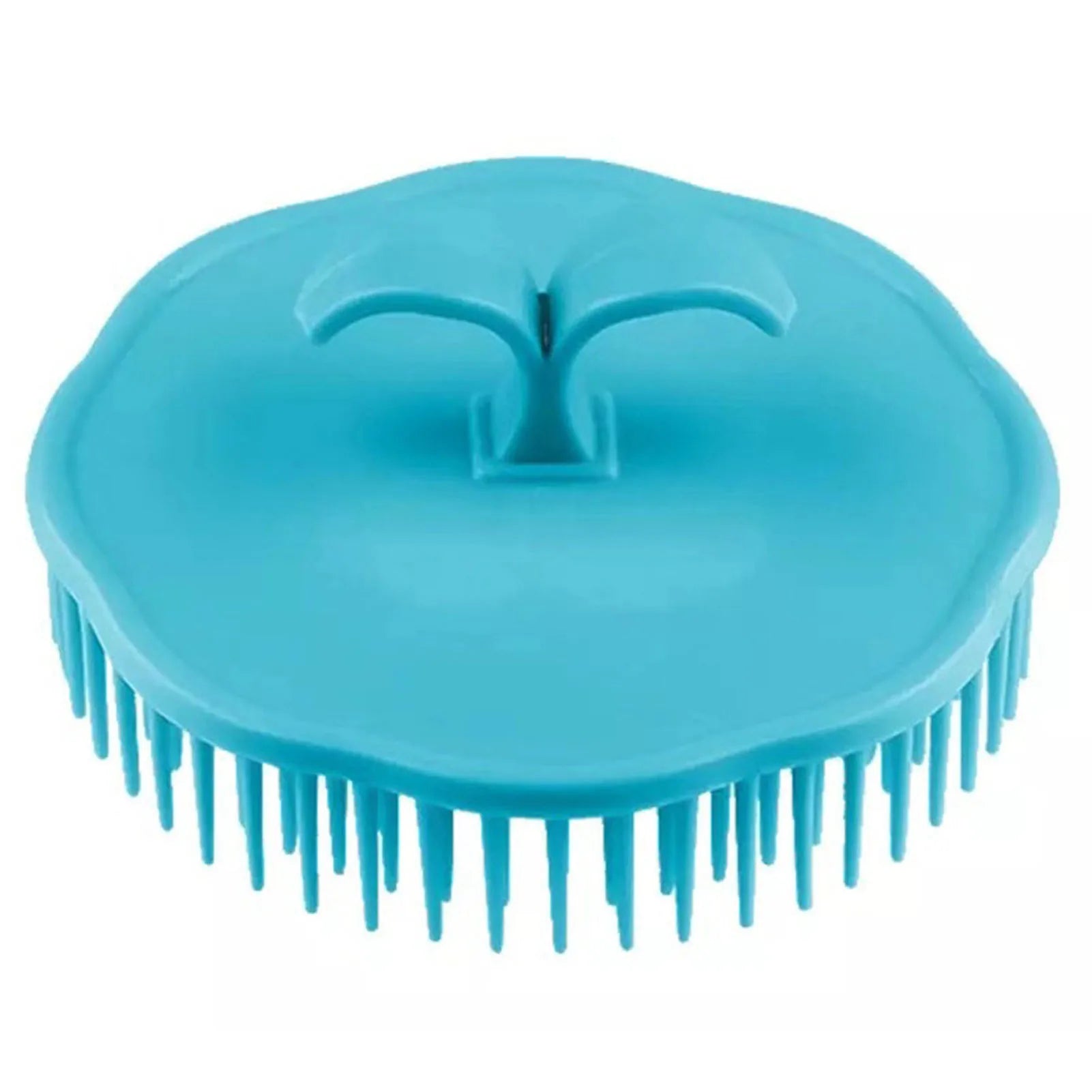 Silicone Shampoo Brush Head Scalp Massage Comb Hair Washing Comb Body Massage Brush Bath Shower Brush Salon Hairdressing Tool Peaceful Pleasures Health and Wellness SKY BLUE