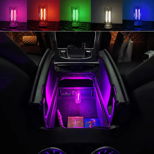 USB Touch Dimmable LED Filament Lamp – Car & Bedroom Mood Light LED Atmosphere Lamp Oasis Select