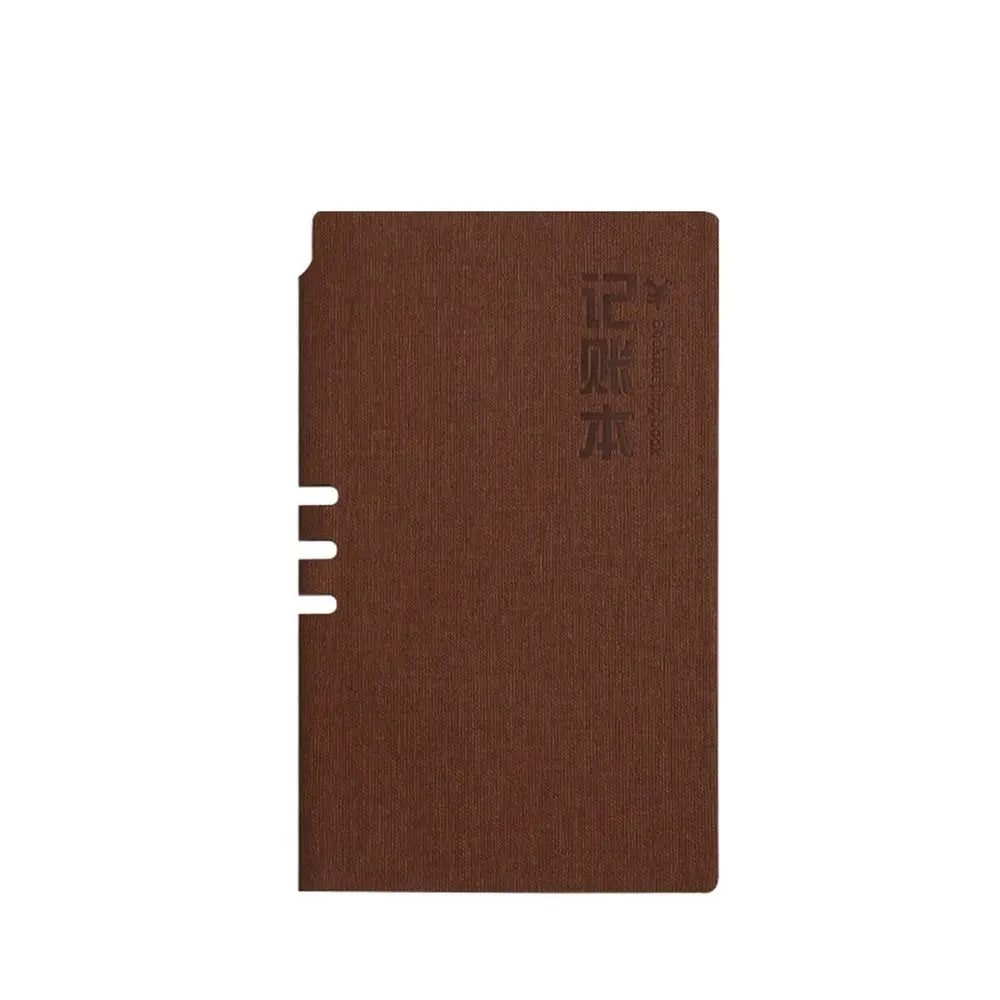 Saving Money Wages Salaries A6 Business Bookkeeping Book Expense Ledger Book Household Finance Planner Account Tracker Notebook Peaceful Pleasures Health and Wellness brown