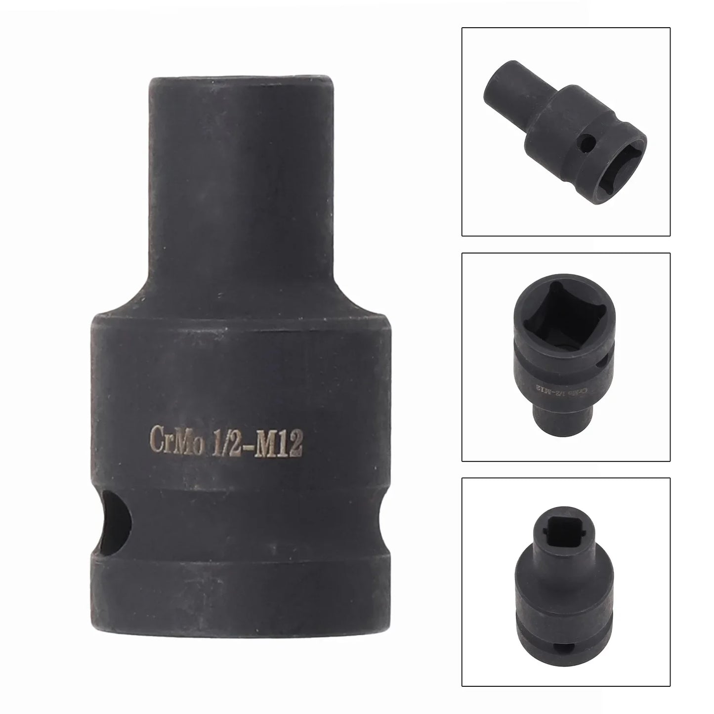 Square Tap Socket 1/2" Drive M6–M24 | Chrome Vanadium Steel