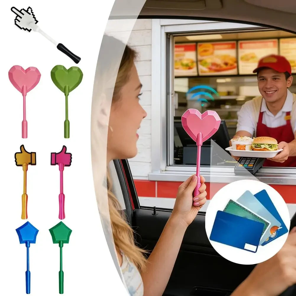 Creative 3D Printed Star Wand Tap To Pay, Contactless Credit Card Secure Holder, Magical Payment Wand Gift for Kids Adults Peaceful Pleasures Health and Wellness