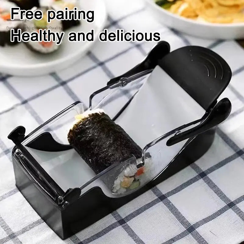 Sushi DIY Tools Seaweed Wrapped Rice And Vegetable Roll Kitchen Workers Japanese Drum Making Sushi Cake Mold Novice Kitchen Tool Peaceful Pleasures Health and Wellness