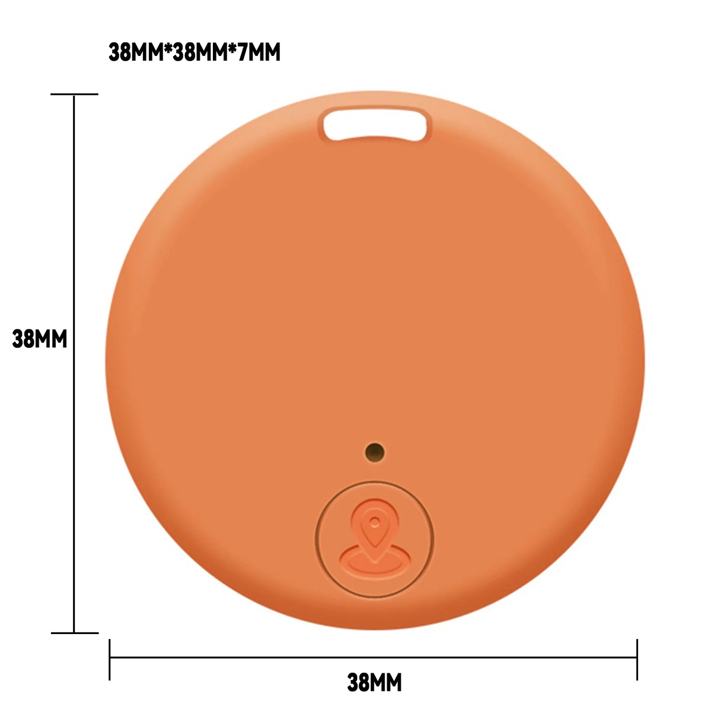 Mini GPS Tracker Device Anti-Lost Reminder For Pet Kids Bag Key Wallet Smart Bluetooth Connected IOS/ Android App Finder Locator Peaceful Pleasures Health and Wellness