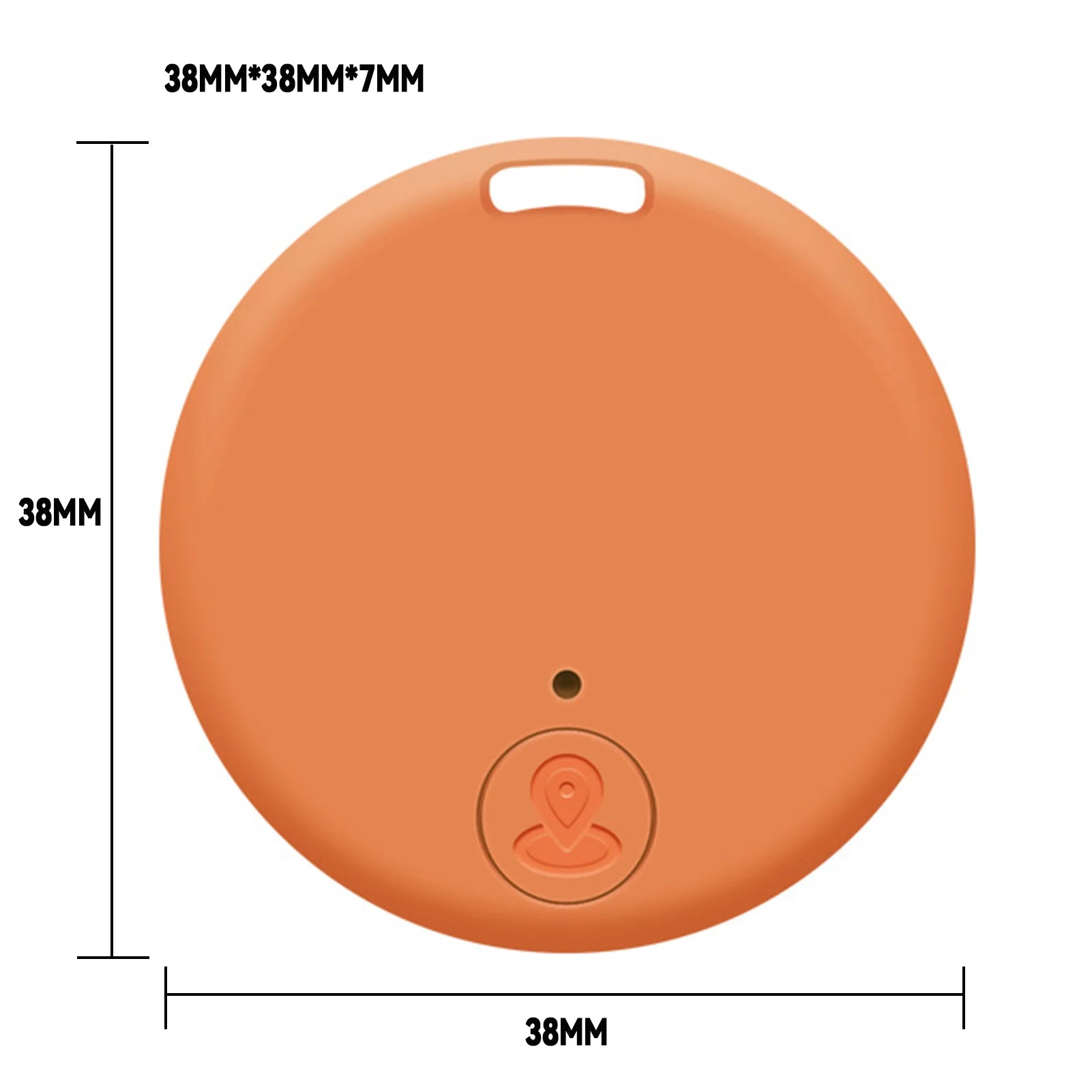 Mini GPS Tracker Device Anti-Lost Reminder For Pet Kids Bag Key Wallet Smart Bluetooth Connected IOS/ Android App Finder Locator Peaceful Pleasures Health and Wellness