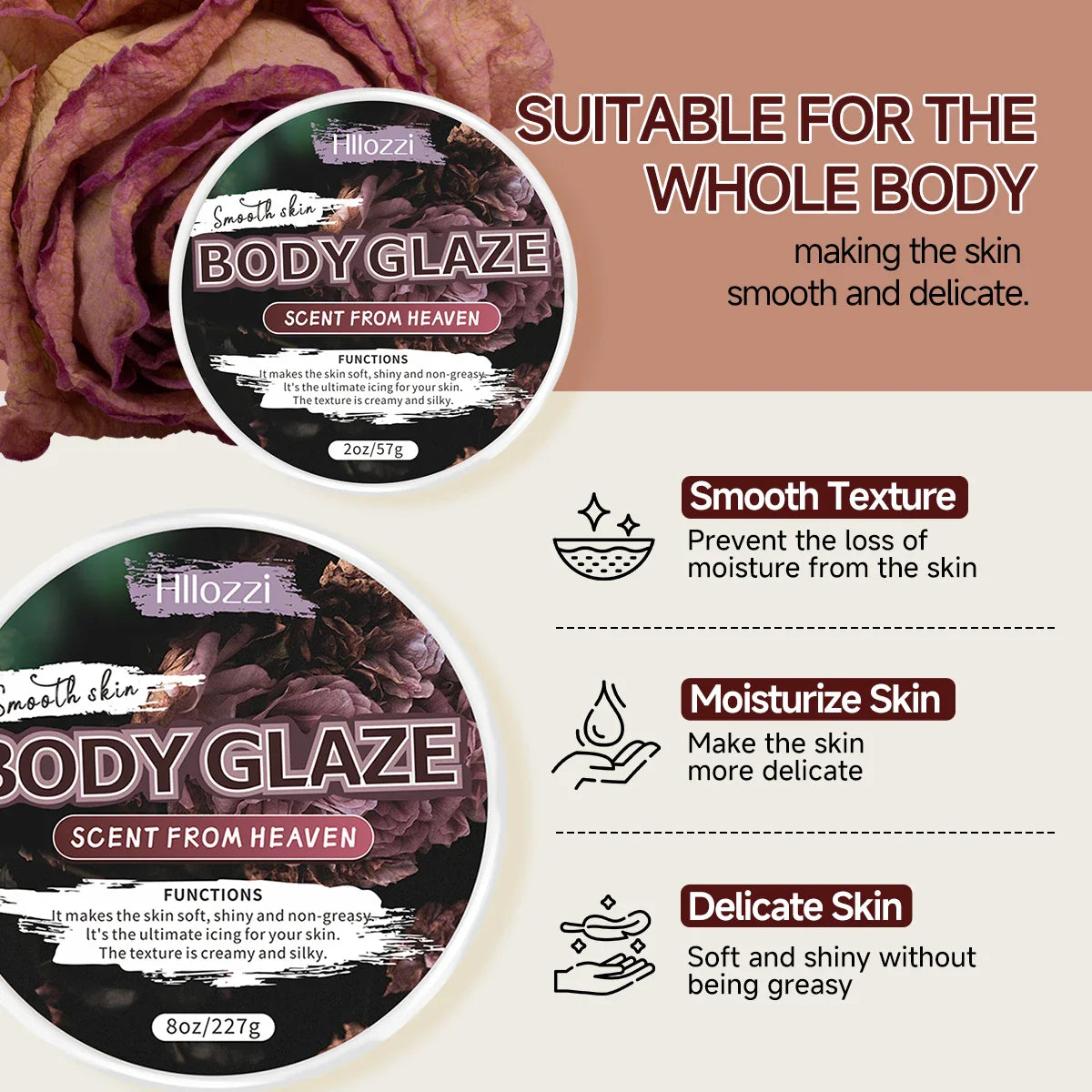 Fragrant Brightening Body Lotion – Moisturizing & Radiance Boost
