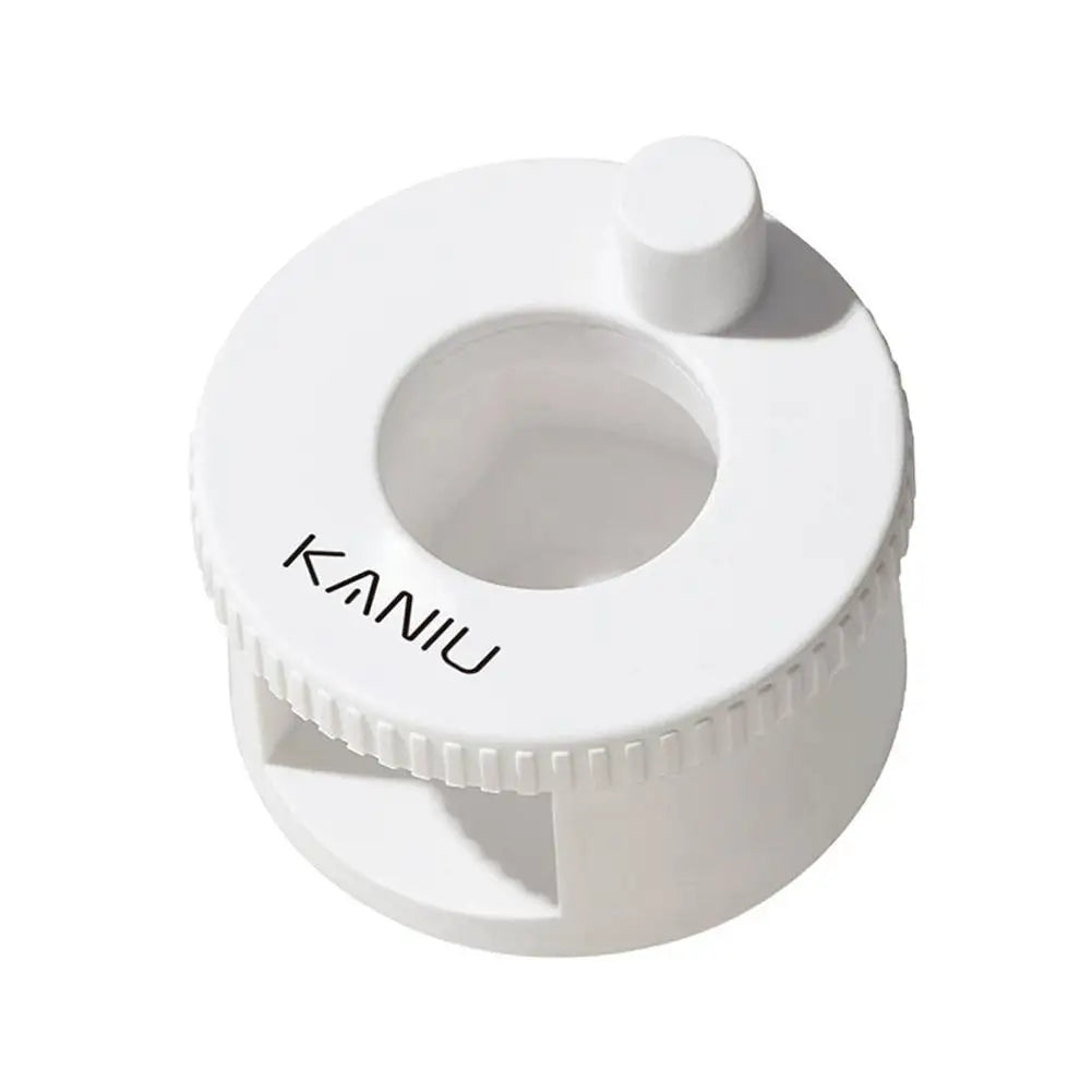 Disc Cat Eye Nail Magnet Tool – N40 360° Rotating Magnetic Spinner for Cat Eye Gel Polish, Nail Art Salon & DIY Peaceful Pleasures Health and Wellness white