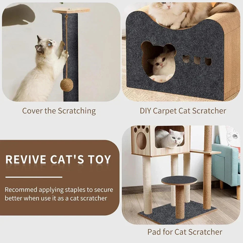 Cat Scratch Mat – Self-Adhesive Sofa Protector & Claw Pad