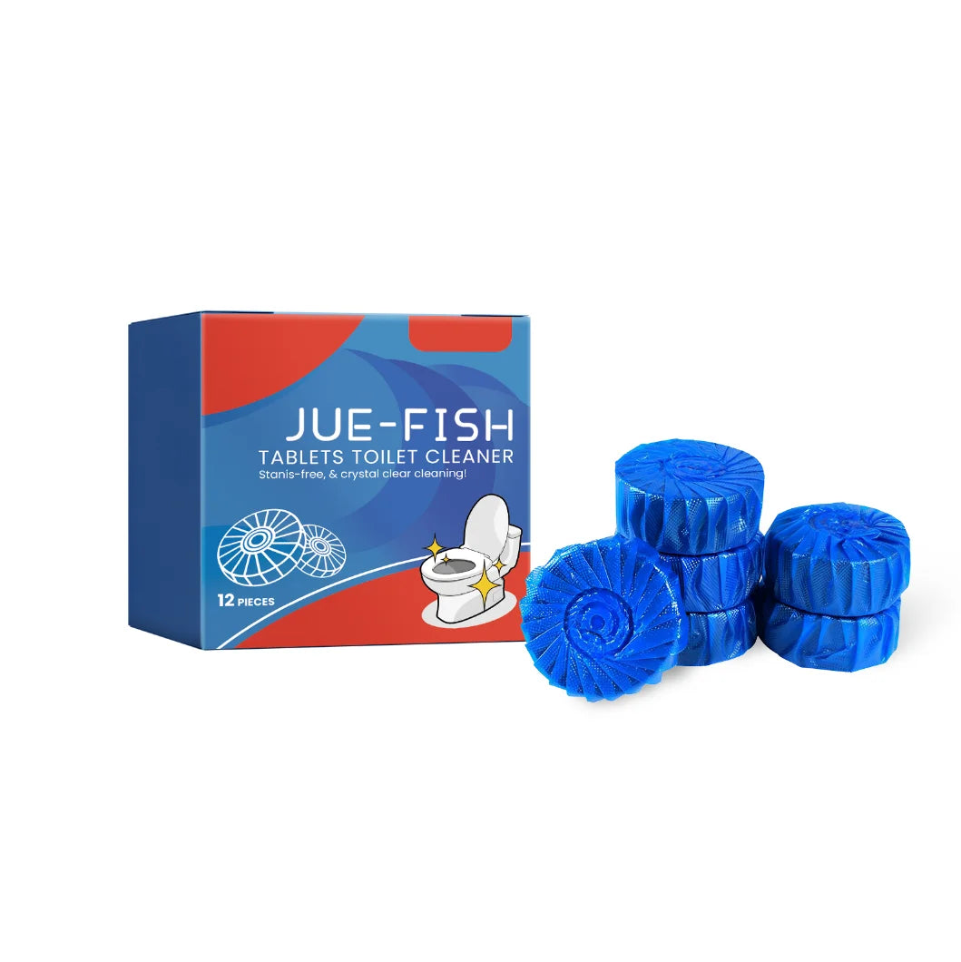 Toilet Cleaner Tablets – Limescale, Stain & Odor Remover 12pk