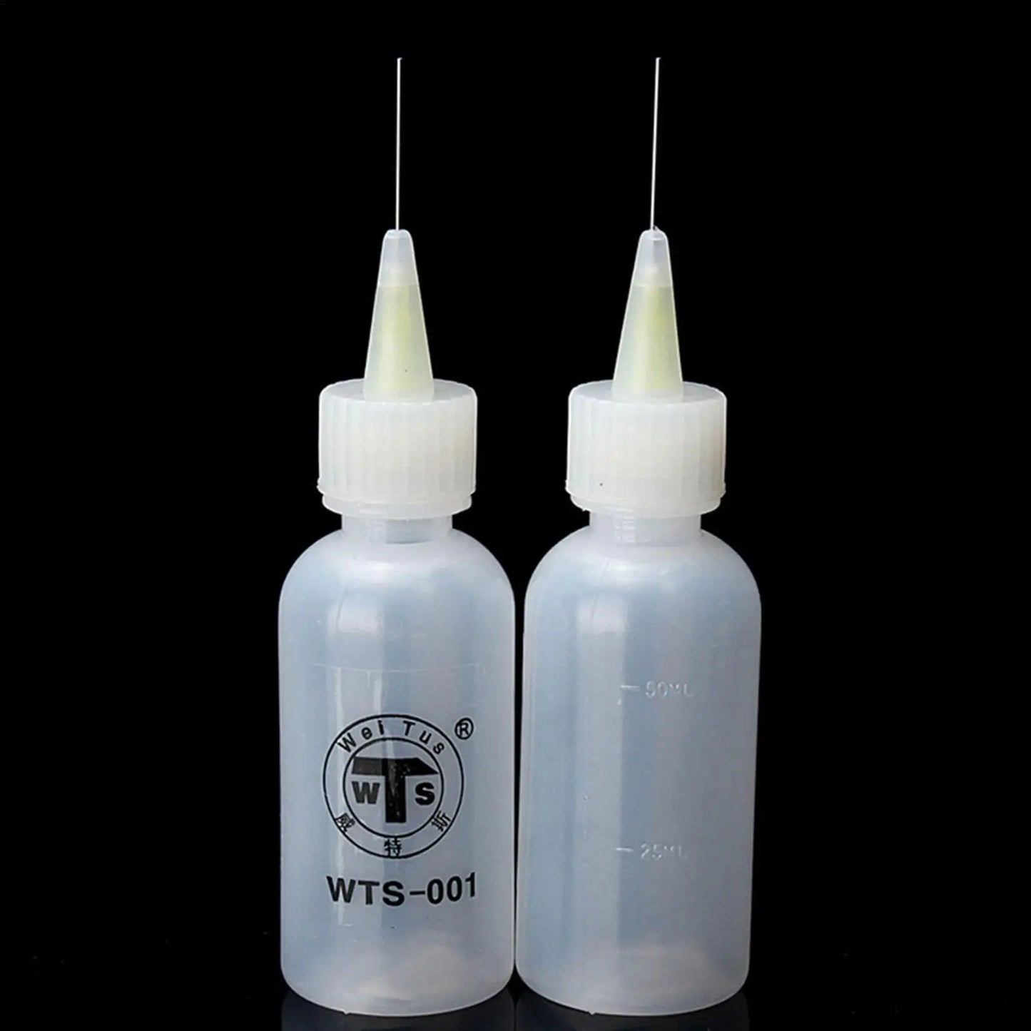 empty Needle Tip Bottle Precision Tip Needle Oiler Glue Applicator Squeeze Bottle Portable Liquid Dropper Bottles Oil Applicator Peaceful Pleasures Health and Wellness