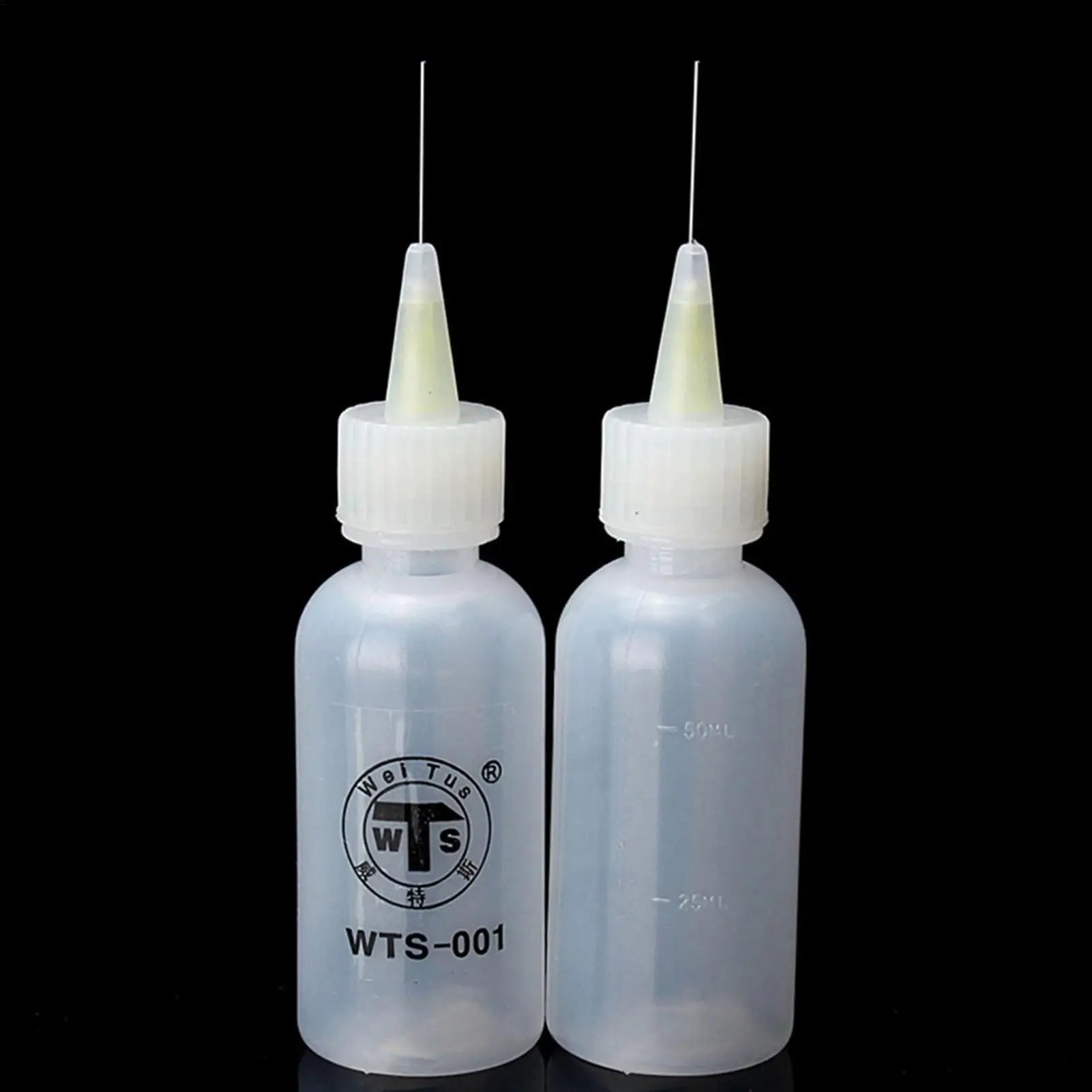 empty Needle Tip Bottle Precision Tip Needle Oiler Glue Applicator Squeeze Bottle Portable Liquid Dropper Bottles Oil Applicator Peaceful Pleasures Health and Wellness