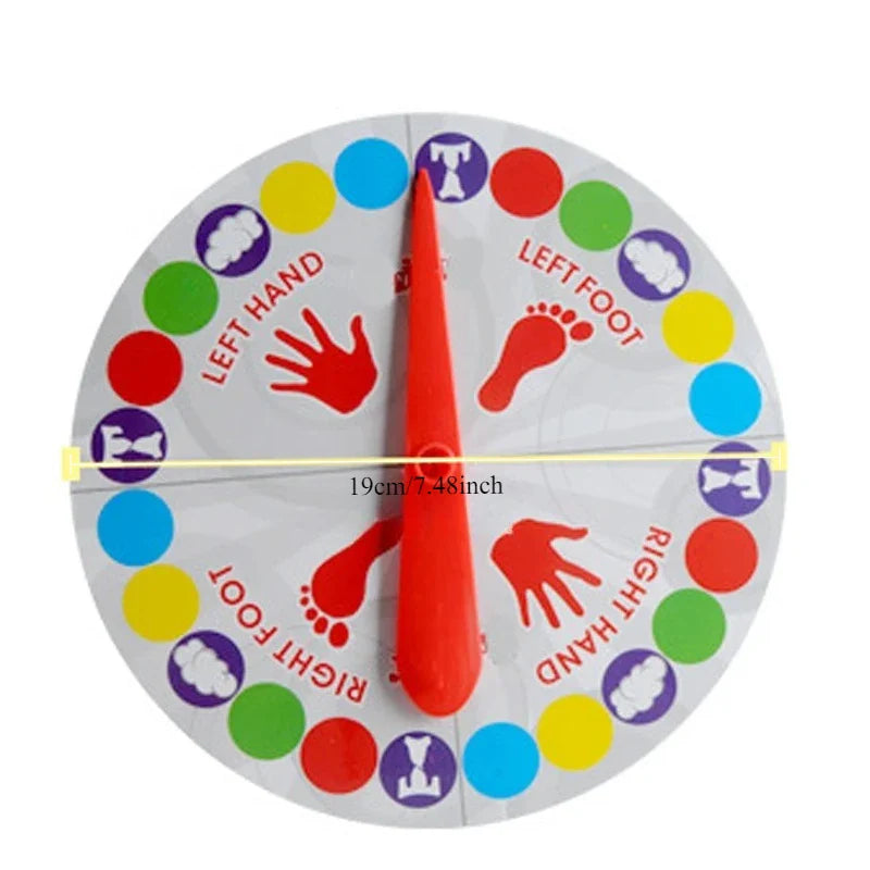 Twist Body Mat Game – Fun Party Game for Kids & Families