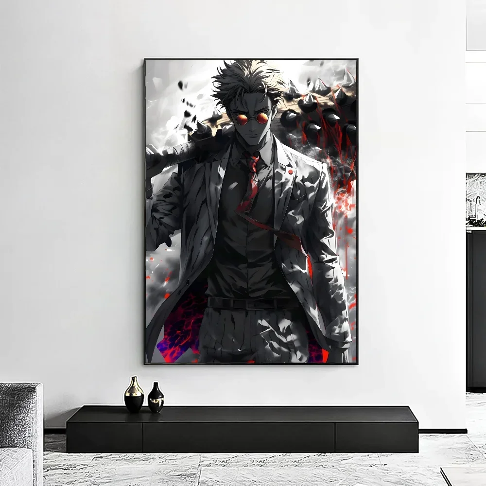 Jujutsu Kaisen Kento Nanami Minimalist Canvas Wall Art Print