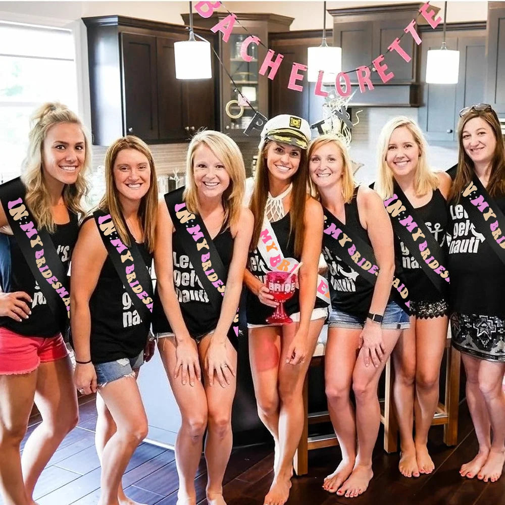 In My Bride Era Sash | Bachelorette Bridal Shower Party Gift Bridal Party Sash Peaceful Pleasures Health and Wellness
