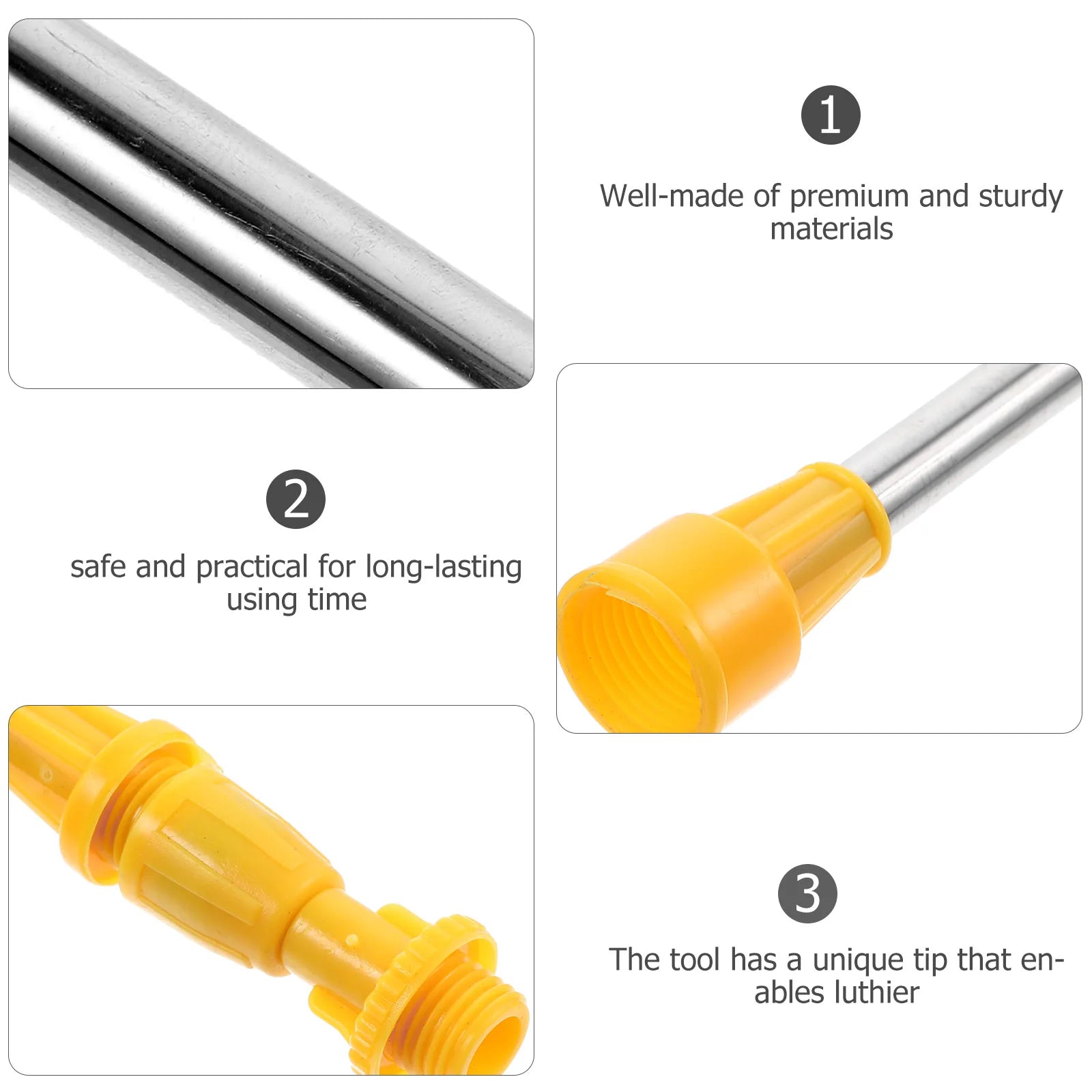 5pcs Garden Sprayer Rod Agricultural Sprayer Wand Plant Spraying Telescopic Rod Outdoor Garden Watering Spray Wand Sprayer Rod Peaceful Pleasures Health and Wellness
