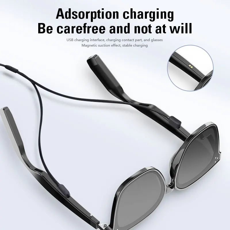 MINGCC Bluetooth Smart Glasses – Anti Blue Light Wireless Headset
