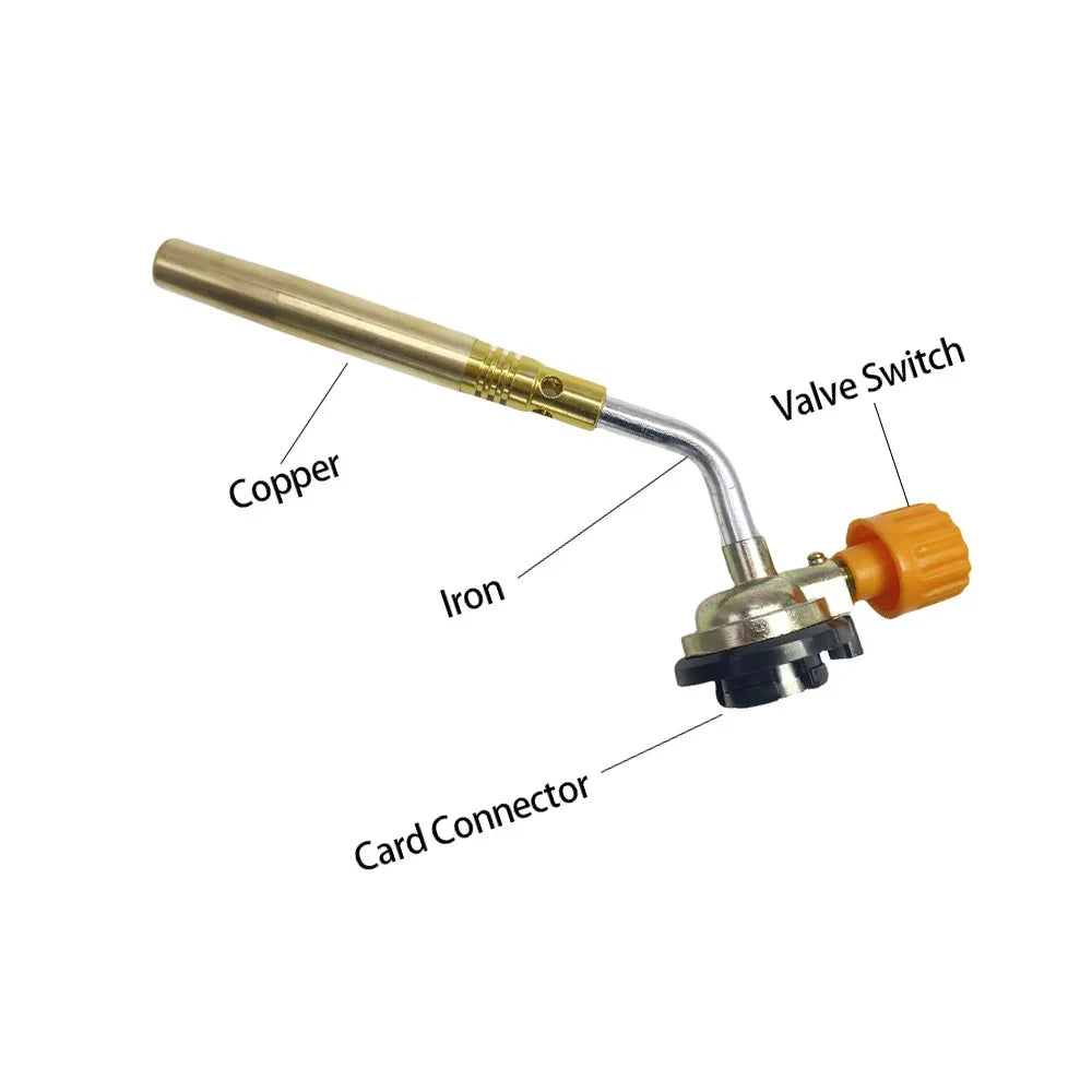 Butane Gas Torch – Portable Brazing, Soldering & Flame Gun