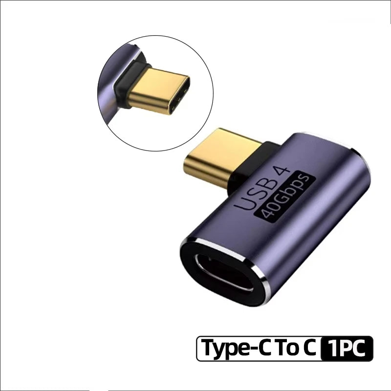 USB 4.0 Type-C Adapter 100W PD 8K 40Gbps | MacBook Peaceful Pleasures Health and Wellness