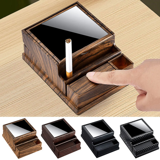 Auto-Eject Cigarette Case – 40-Stick Portable Metal Holder Cigarette Case Oasis Select