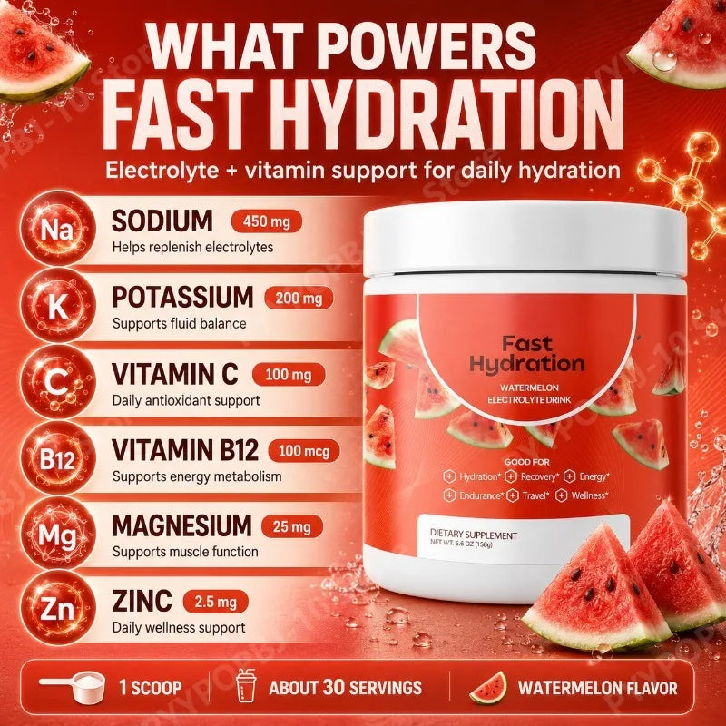 Electrolyte Powder 3 Flavors – Sodium, Potassium, Magnesium & Calcium