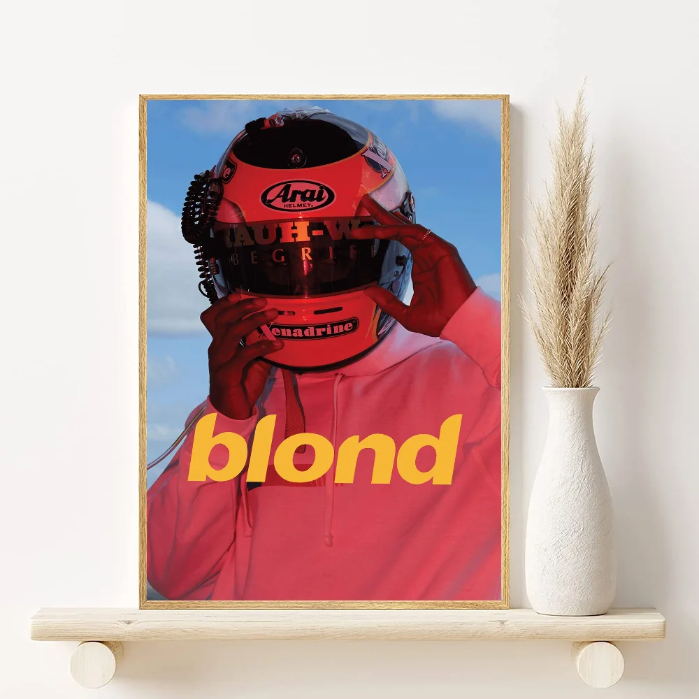 A-Frank_Ocean Poster HD art sticky wall waterproof home living room bedroom bar aesthetic decoration Peaceful Pleasures Health and Wellness z2 15X20cmNoframe