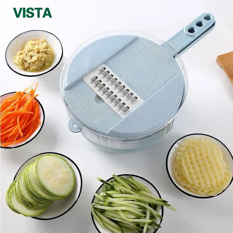 Vegetable Chopper Multifunctional Grater Cutter Kitchen Tools Peaceful Pleasures Health and Wellness