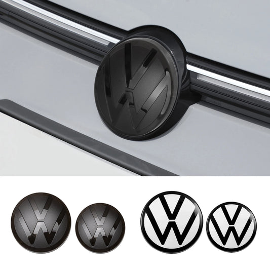 VW Golf & Polo Front Grill Rear Trunk Emblem Logo Cover Car Emblem Cover Peaceful Pleasures Health and Wellness