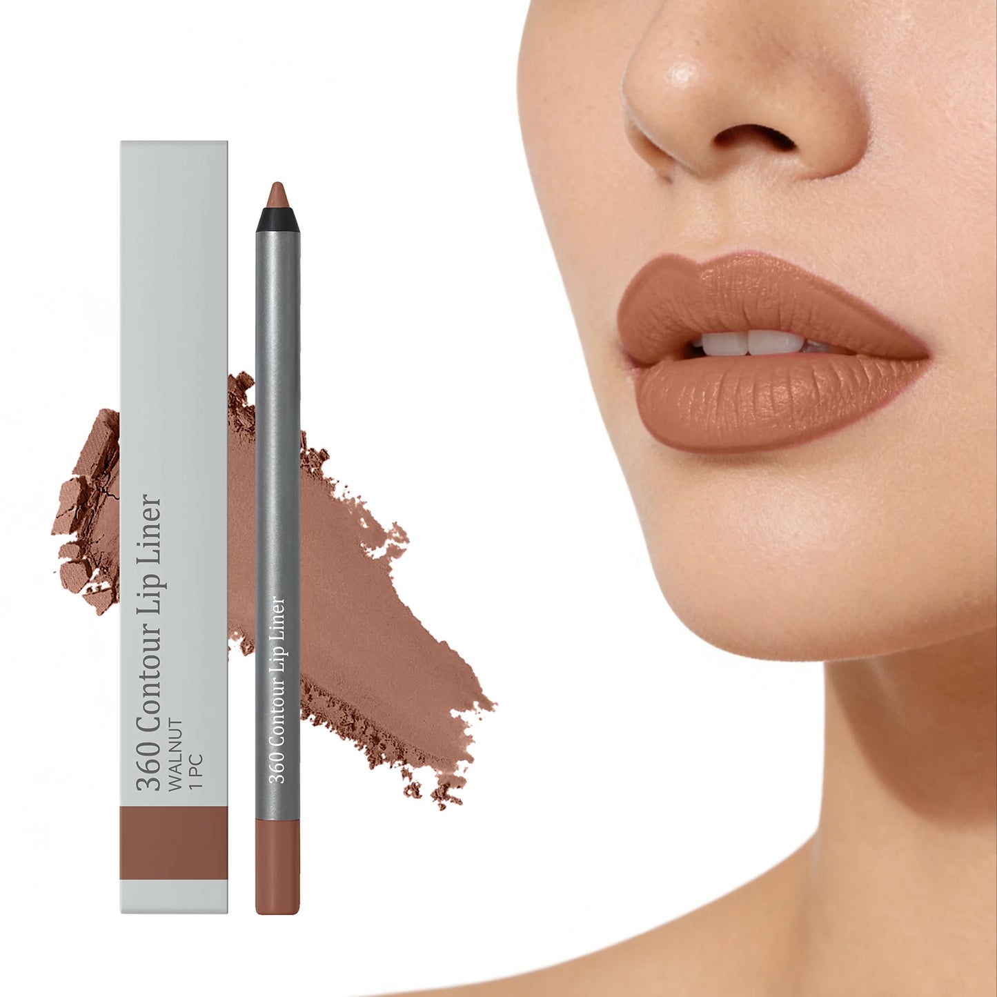 10 Colors Waterproof Lipliner Matte Lipliner Long-Lasting Smoothing Natural Pencil Natural Lasting Lipliner Lip Contour Peaceful Pleasures Health and Wellness 04