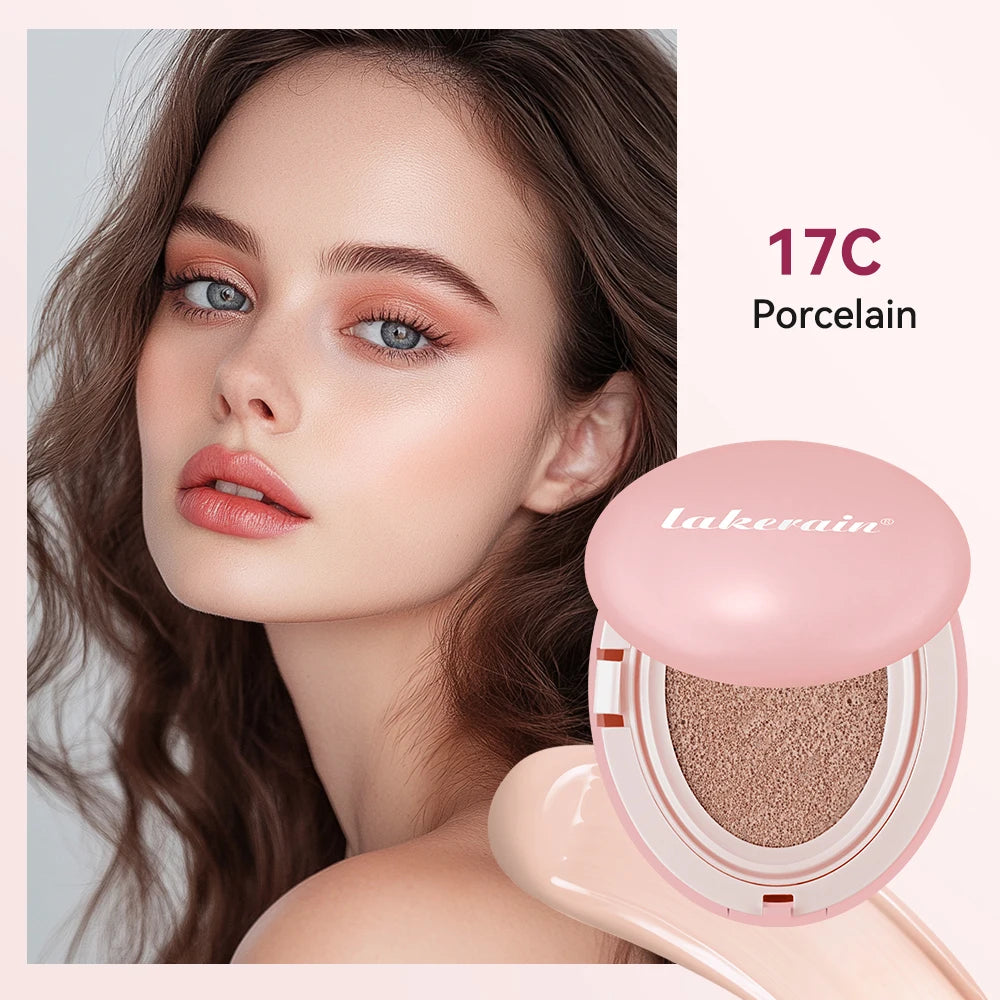 Lakerain Super Fit Cushion Foundation – Waterproof & Brightening Cushion Foundation Peaceful Pleasures Health and Wellness