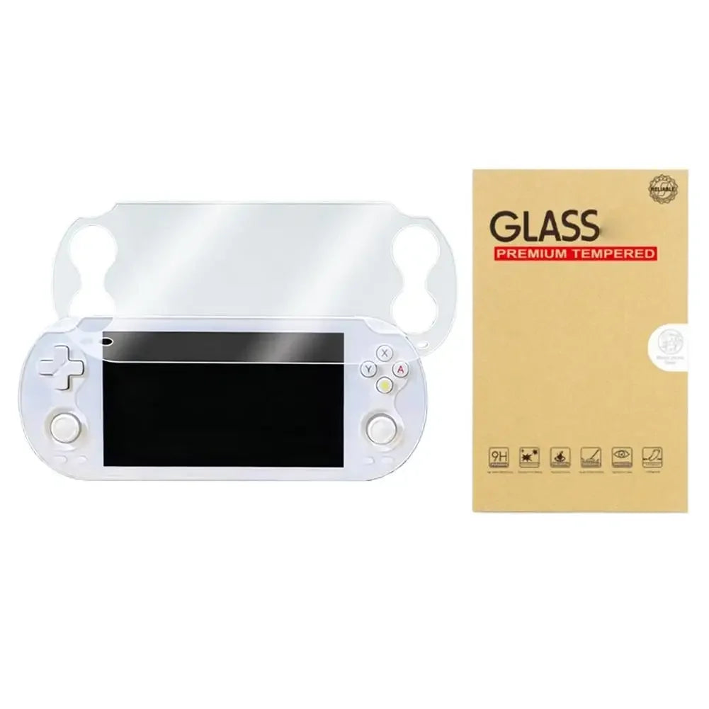 Screen Protector for Anbernic RG Vita Pro Game Console, HD Full Coverage Soft Film, Anti-Scratch Ultra Clear Screen Cover Peaceful Pleasures Health and Wellness