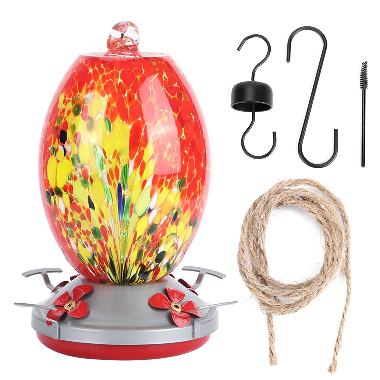 Bird Supplies Bird Feeder Easy To Assemble Practical Birdcage Water Feeder For Bird Feeding Honey for Garden Indoor Courtyard Peaceful Pleasures Health and Wellness Q1