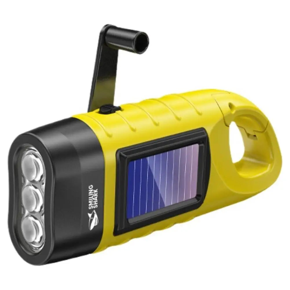 Solar Hand Crank LED Camping Lantern & Flashlight | Emergency