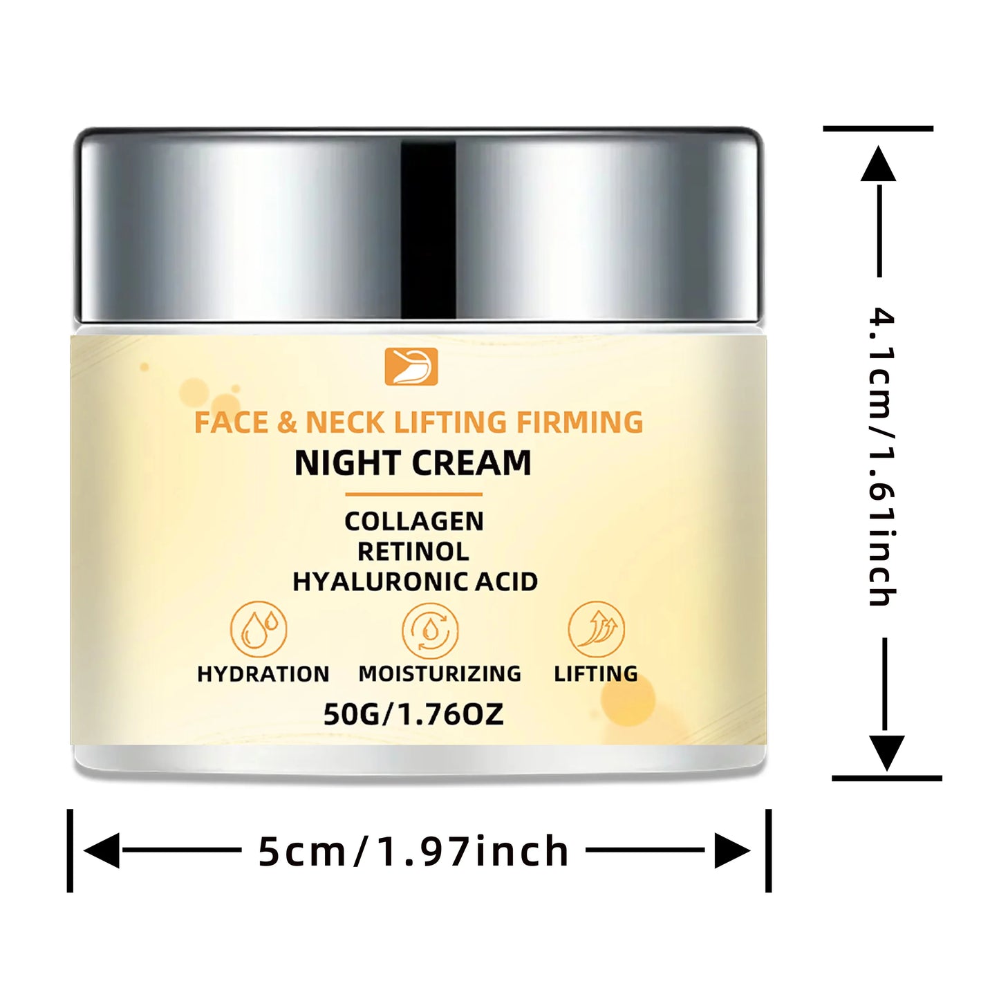 Ottilavie Firming Night Cream for Face & Neck | Non-Greasy