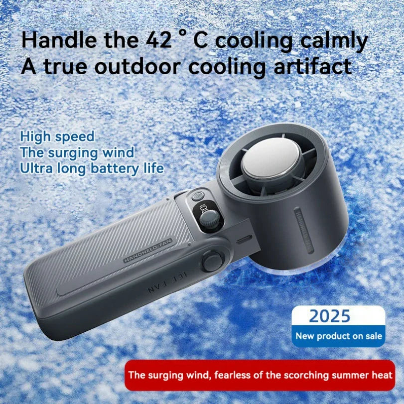 Portable Handheld Fan 3-in-1 | 199 Speeds, 8000mAh Battery