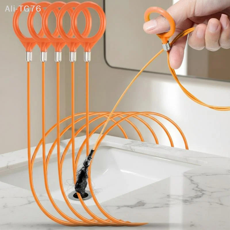 Flexible Drain Cleaning Brush – Hair & Debris Remover Tool